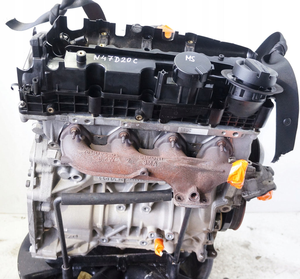 Motor BMW E90 1 E87 N47D20C 2.0 167TKm 2006 Diesel Engine Unkomplett