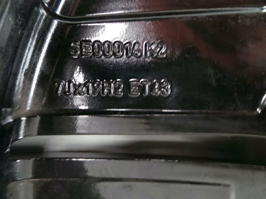 1x Alufelge 19 Zoll 7.0" 5x112 43ET Glanz 5FJ601025A Seat Tarraco Rim Wheel