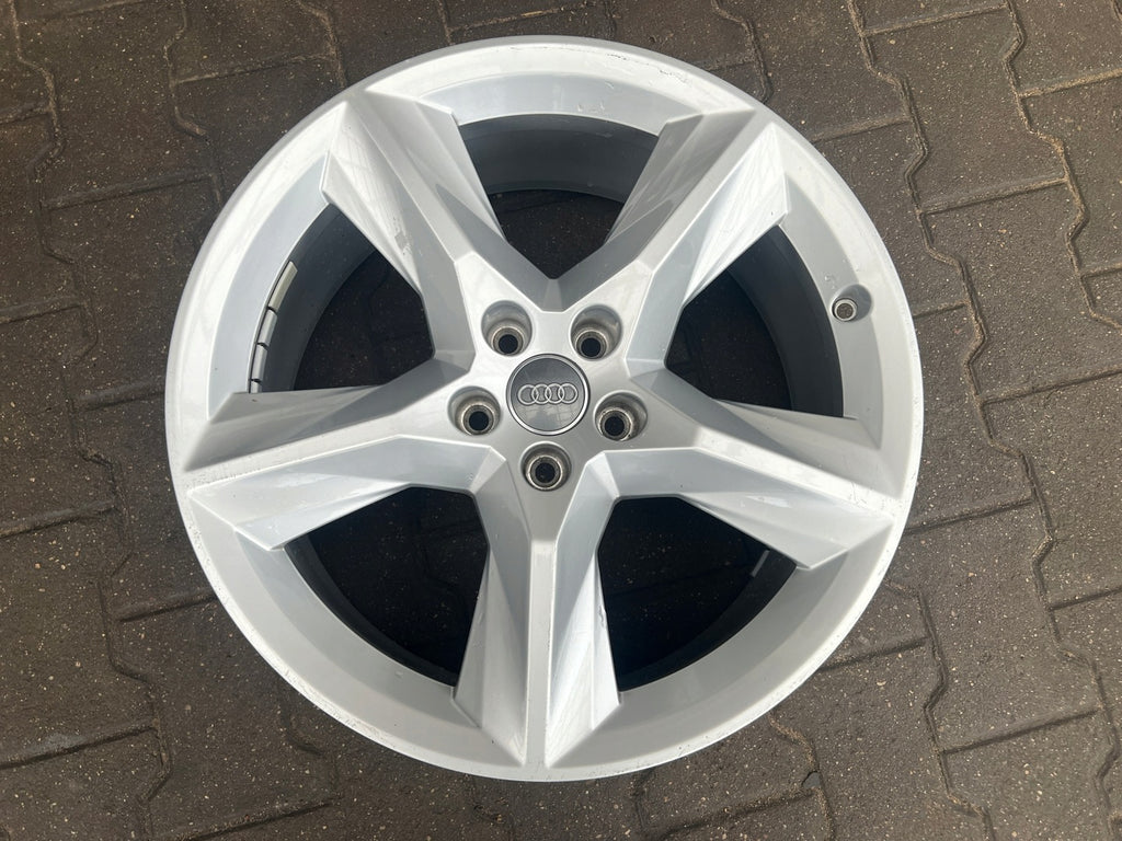 1x Alufelge 19 Zoll 8.0" 5x112 28ET Glanz Silber 4M0601025 Audi Rim Wheel