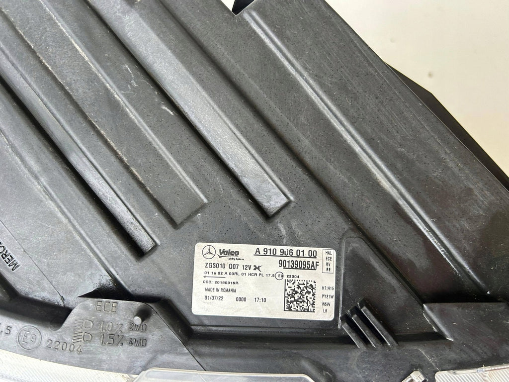 Frontscheinwerfer Mercedes-Benz Sprinter 9109060100 Rechts Headlight