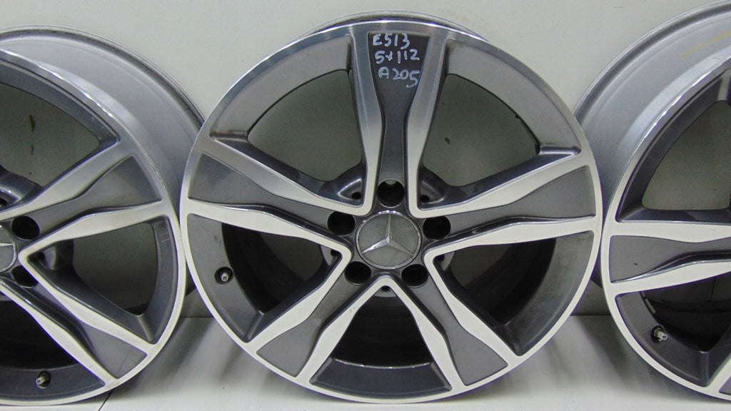 4x Alufelge 17 Zoll 7.0" 5x112 48 5ET A2054010800 Mercedes-Benz A205 Rim Wheel FEL9599041929rp