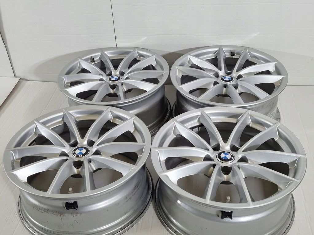 4x Alufelge 17 Zoll 7.5" 5x112 27ET Glanz Silber 6868217 BMW G30 Rim Wheel FEL1981362347er