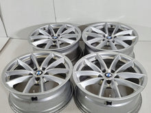 Laden Sie das Bild in den Galerie-Viewer, 4x Alufelge 17 Zoll 7.5" 5x112 27ET Glanz Silber 6868217 BMW G30 Rim Wheel FEL1981362347er