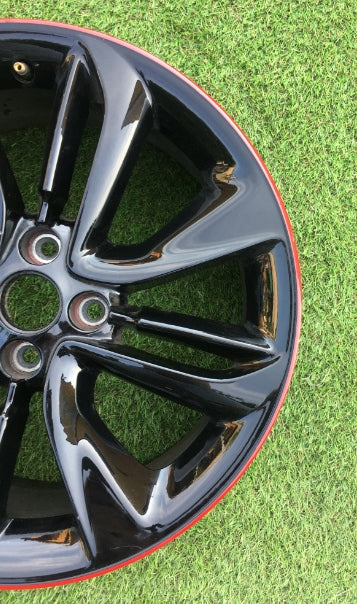 1x Alufelge 17 Zoll 7.0" 4x100 44ET OP035K3 Opel Corsa Rim Wheel