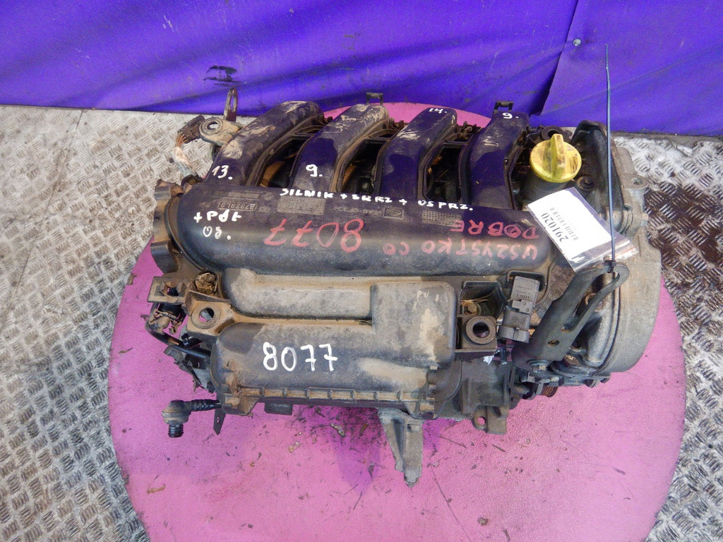 Motor Renault Fluence K4M838 1.6 110PS 137TKm 2010 Benzin Engine Unkomplett
