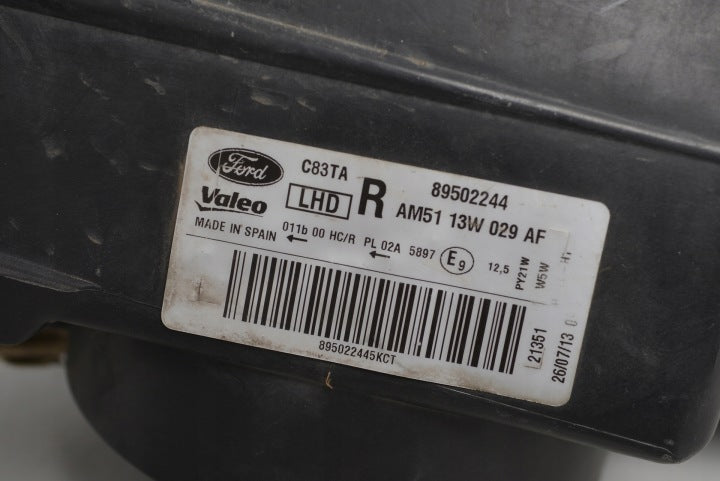 Frontscheinwerfer Ford C-Max AM51-13W029-AF Rechts Scheinwerfer Headlight SCH9936568243gu