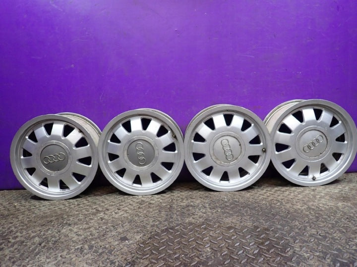 4x Alufelge 15 Zoll 6.0" 5x112 Audi Rim Wheel FEL7161243468nx