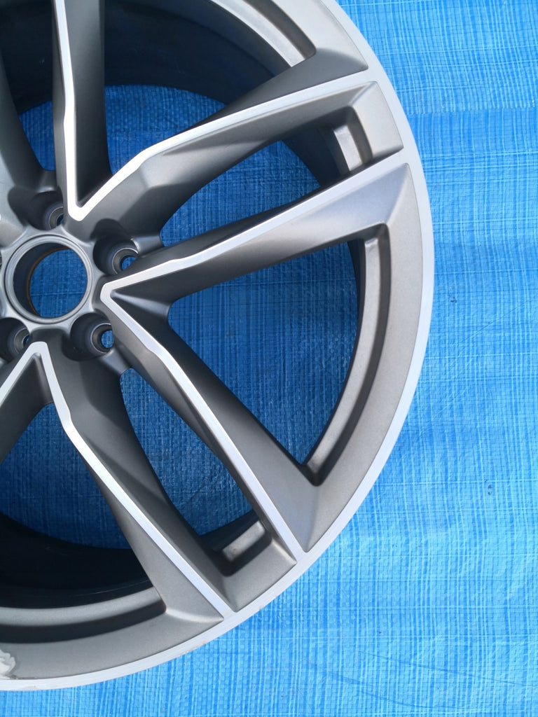 1x Alufelge 21 Zoll 9.5" 5x112 25ET 4G0601025CF, 4G0601025CF Audi Rim Wheel FEL8714830271cm