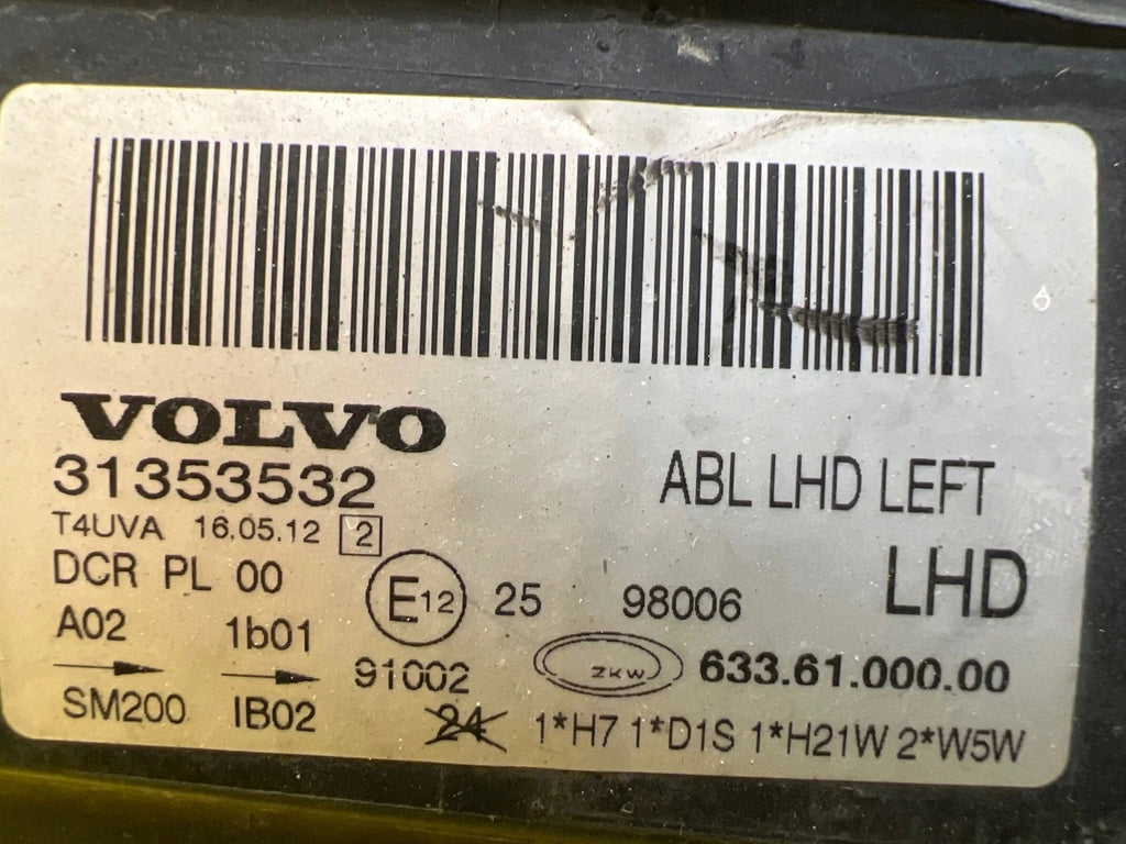 Frontscheinwerfer Volvo S80 V70 III 31353532 Xenon Links Scheinwerfer Headlight SCH7349768504er