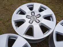 Load image into Gallery viewer, 4x Alufelge 18 Zoll 7.5" 5x130 53ET Matt Silber 4L0601025AF Audi Q7 Touareg FEL9541821047ee