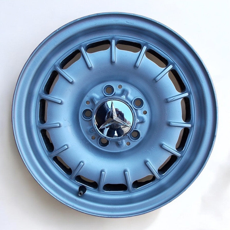 1x Alufelge 14 Zoll 6.0" 5x112 30ET Mercedes-Benz W126 Rim Wheel