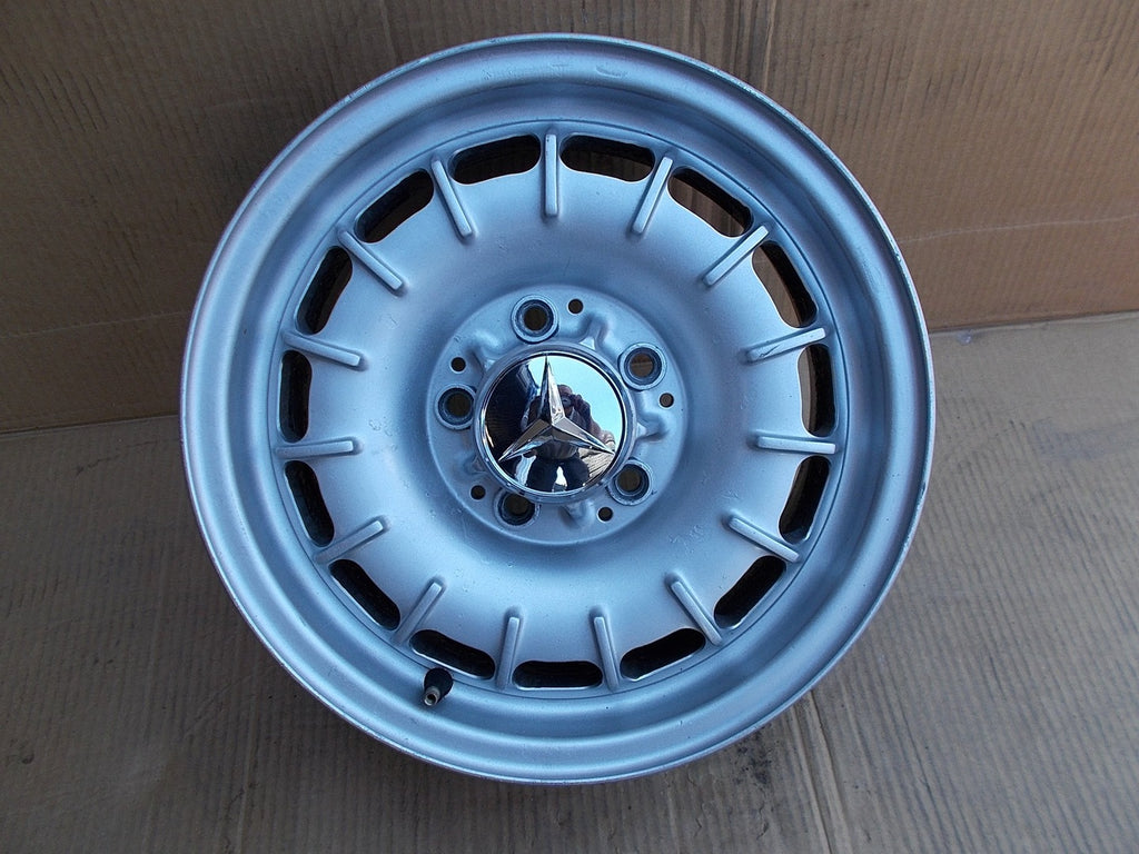 1x Alufelge 14 Zoll 6.0" 5x112 30ET Mercedes-Benz W126 Rim Wheel