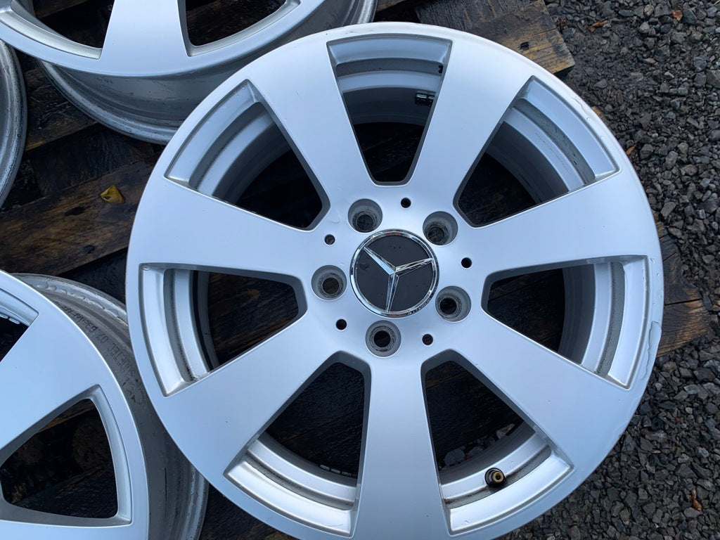 4x Alufelge 16 Zoll 6.0" 5x112 39ET A2044011002 Mercedes-Benz Rim Wheel FEL4365186386qq