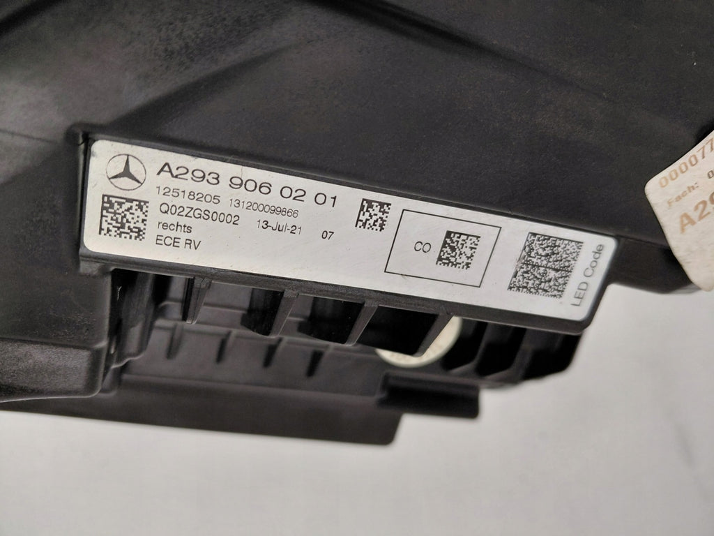 Frontscheinwerfer Mercedes-Benz Eqc A2939060201 Full LED Rechts oder Links SCH3615384520ki
