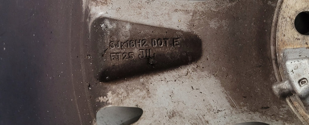 1x Alufelge 18 Zoll 8.0" 5x112 25ET 760601025A VW Touareg Rim Wheel