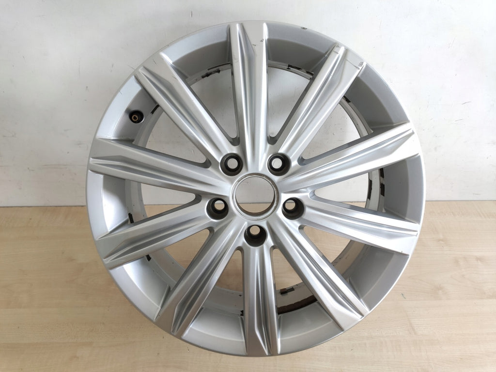 1x Alufelge 17 Zoll 6.5" 5x112 52ET Glanz Silber 5TA601025 VW Touran Rim Wheel FEL2961051631hs