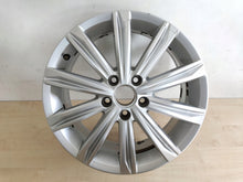 Load image into Gallery viewer, 1x Alufelge 17 Zoll 6.5" 5x112 52ET Glanz Silber 5TA601025 VW Touran Rim Wheel FEL2961051631hs