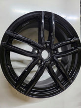 Laden Sie das Bild in den Galerie-Viewer, 1x Alufelge 18 Zoll 7.5" 5x112 51ET Glanz Schwarz Rim Wheel FEL8655687933tl