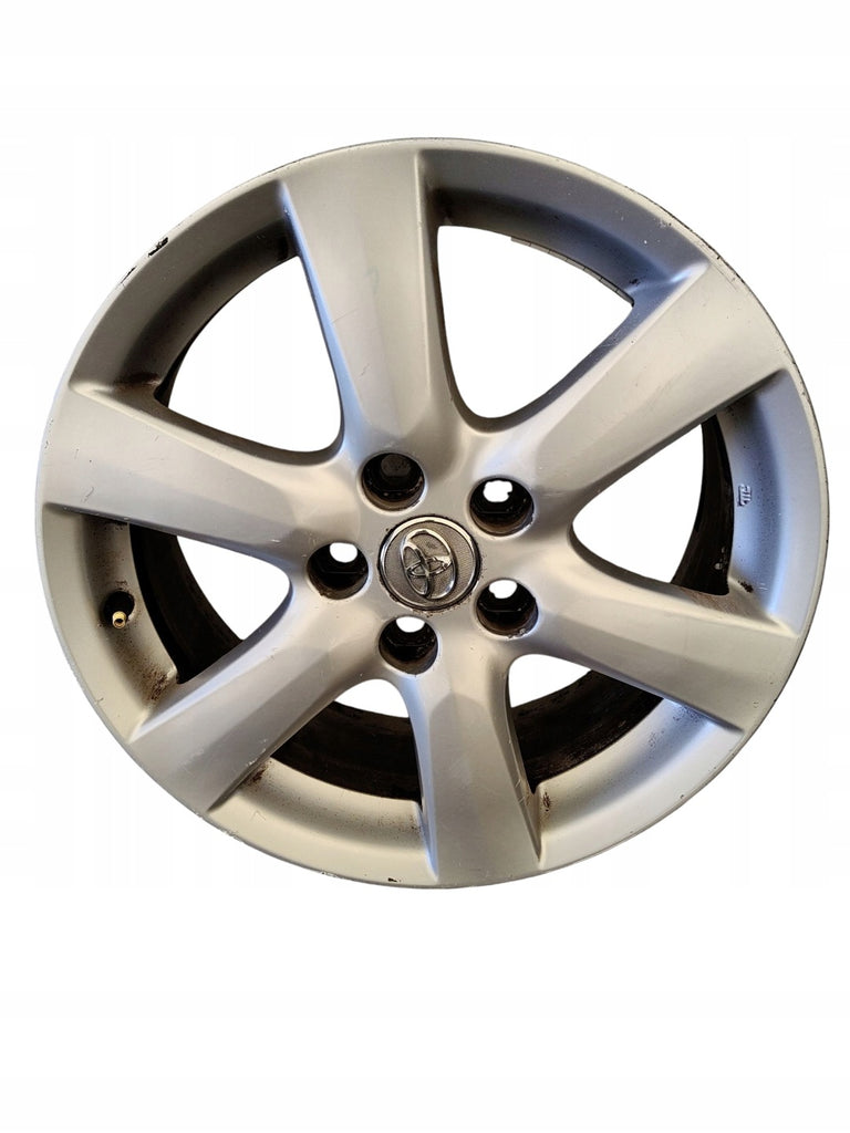 4x Alufelge 17 Zoll 7.0" 5x114.3 Glanz Silber Toyota Avensis Rim Wheel FEL1208259274gs