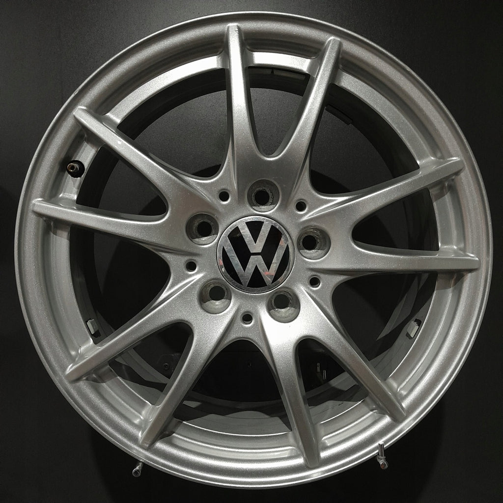 4x Alufelge 16 Zoll 6.5" 5x112 49ET A2464010800 Mercedes-Benz Octavia III Golf FEL4170376647zo