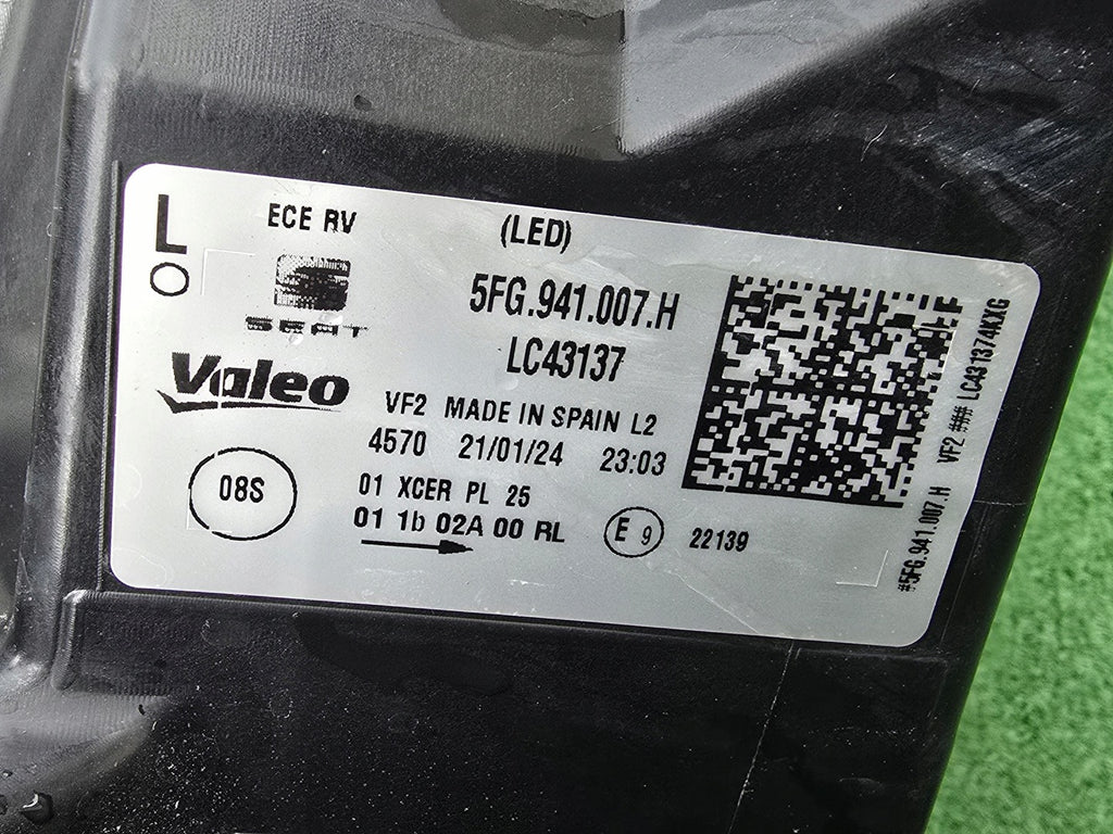 Frontscheinwerfer Cupra Formentor 5FG941007H LED Links Scheinwerfer Headlight SCH4060221620ch