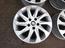 Laden Sie das Bild in den Galerie-Viewer, 4x Alufelge 16 Zoll 6.5" 5x112 50ET 5F0601025A Seat Leon Rim Wheel FEL1448926853yl