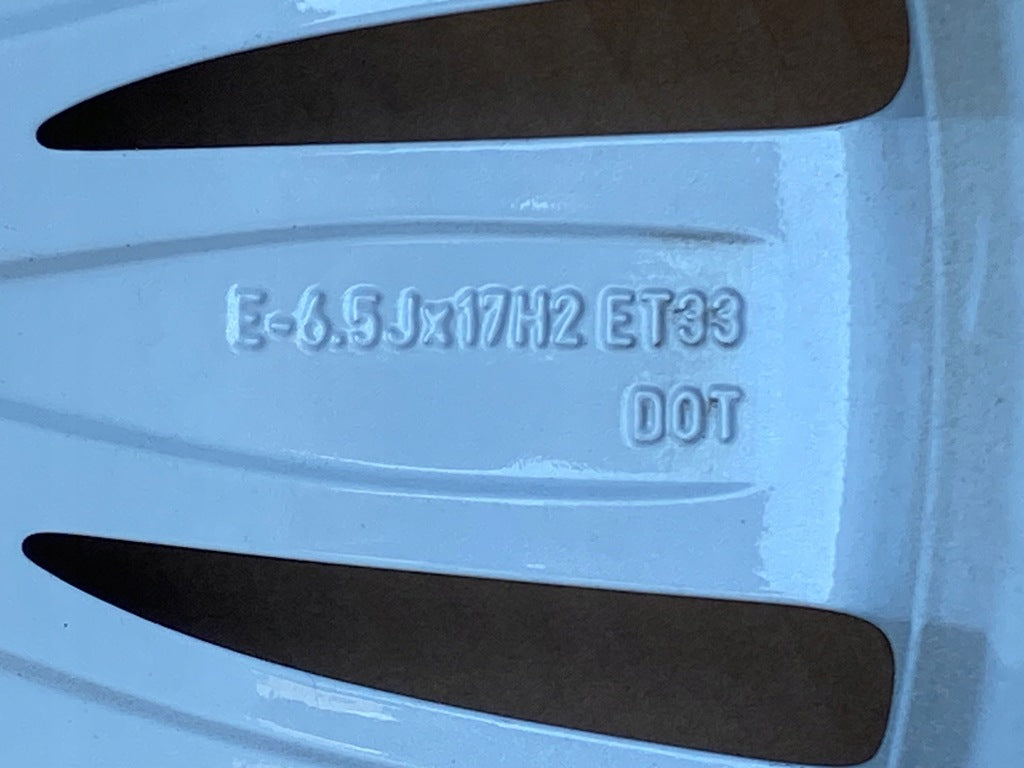 4x Alufelge 17 Zoll 8.5" 5x112 33ET Glanz Silber 8U0601025E Audi A4 A3 Rim Wheel FEL4139647792rh