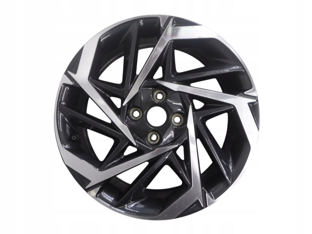 1x Alufelge 17 Zoll 7.0" 4x100 54ET Glanz Schwarz 52910-00300 Hyundai Mg FEL6345501814en