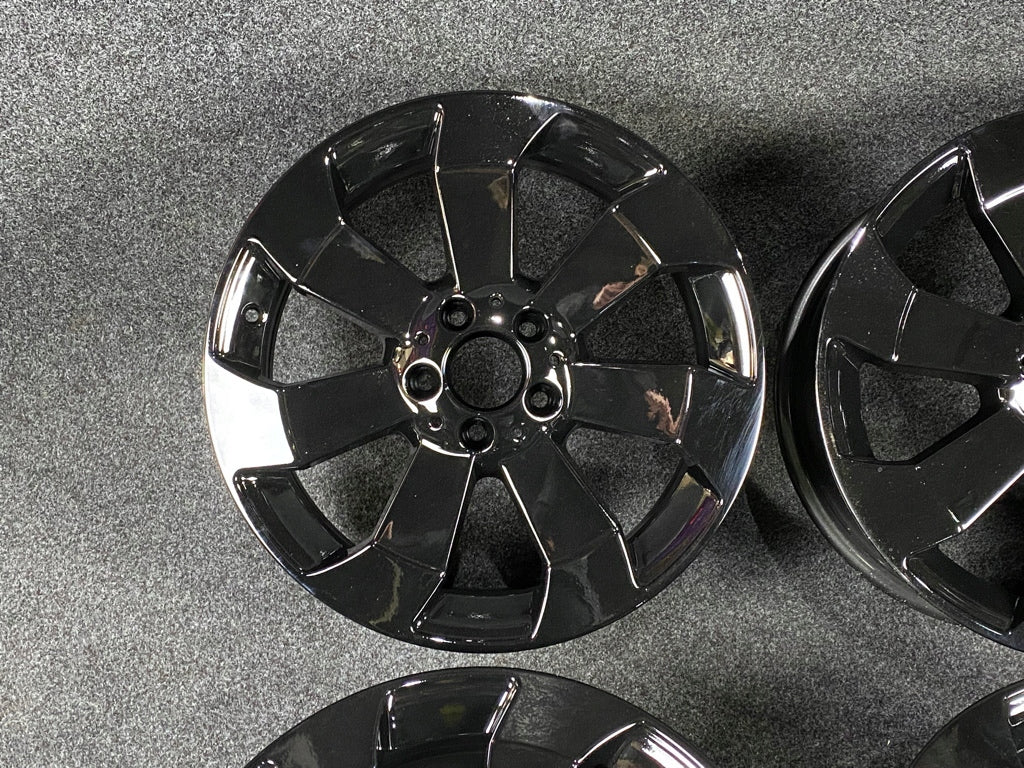 4x Alufelge 18 Zoll 8.0" 5x112 56 5ET Glanz Silber A1664011602 Mercedes-Benz