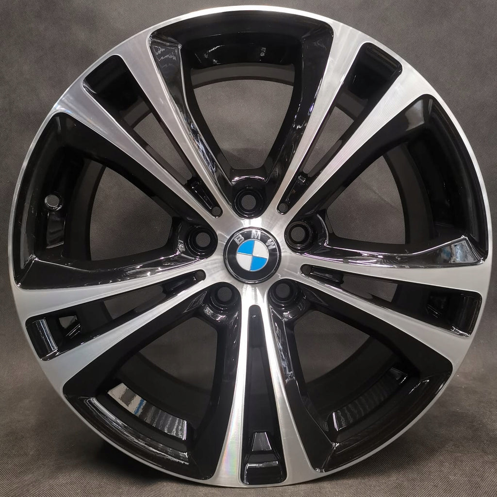 4x Alufelge 18 Zoll 7.5" 5x112 51ET Matt Silber 6856069 BMW F39 F48 Mg Rim Wheel FEL8738253025mv