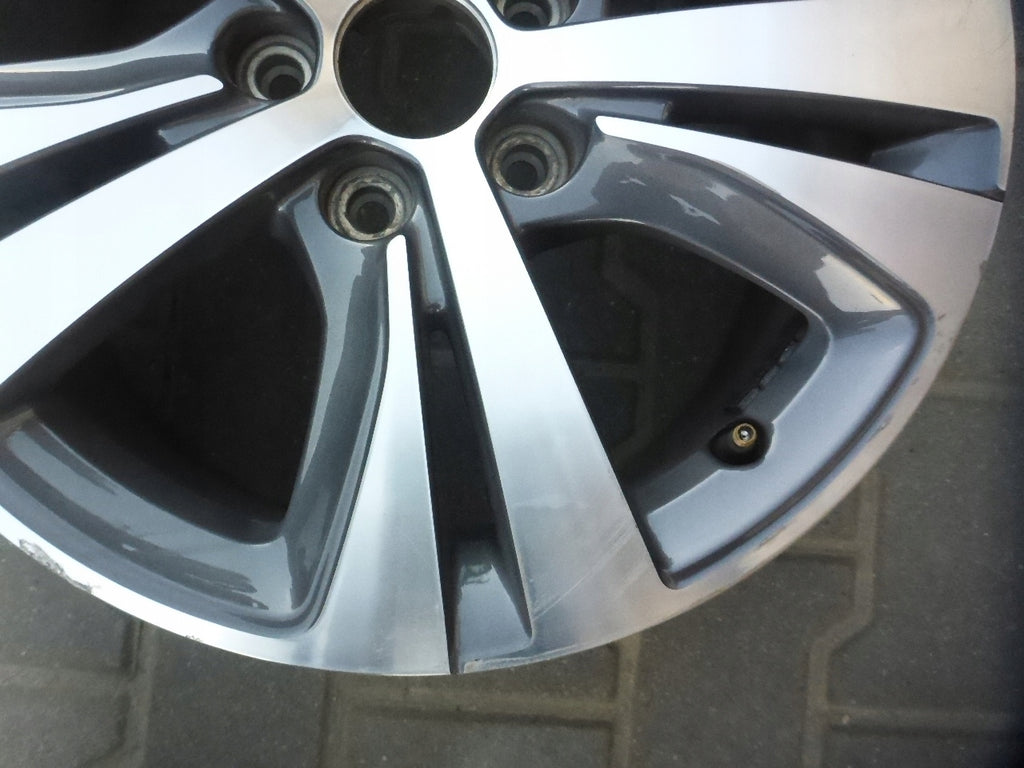 1x Alufelge 17 Zoll 7.0" 5x108 44ET 9677989977 Peugeot 308 Rim Wheel
