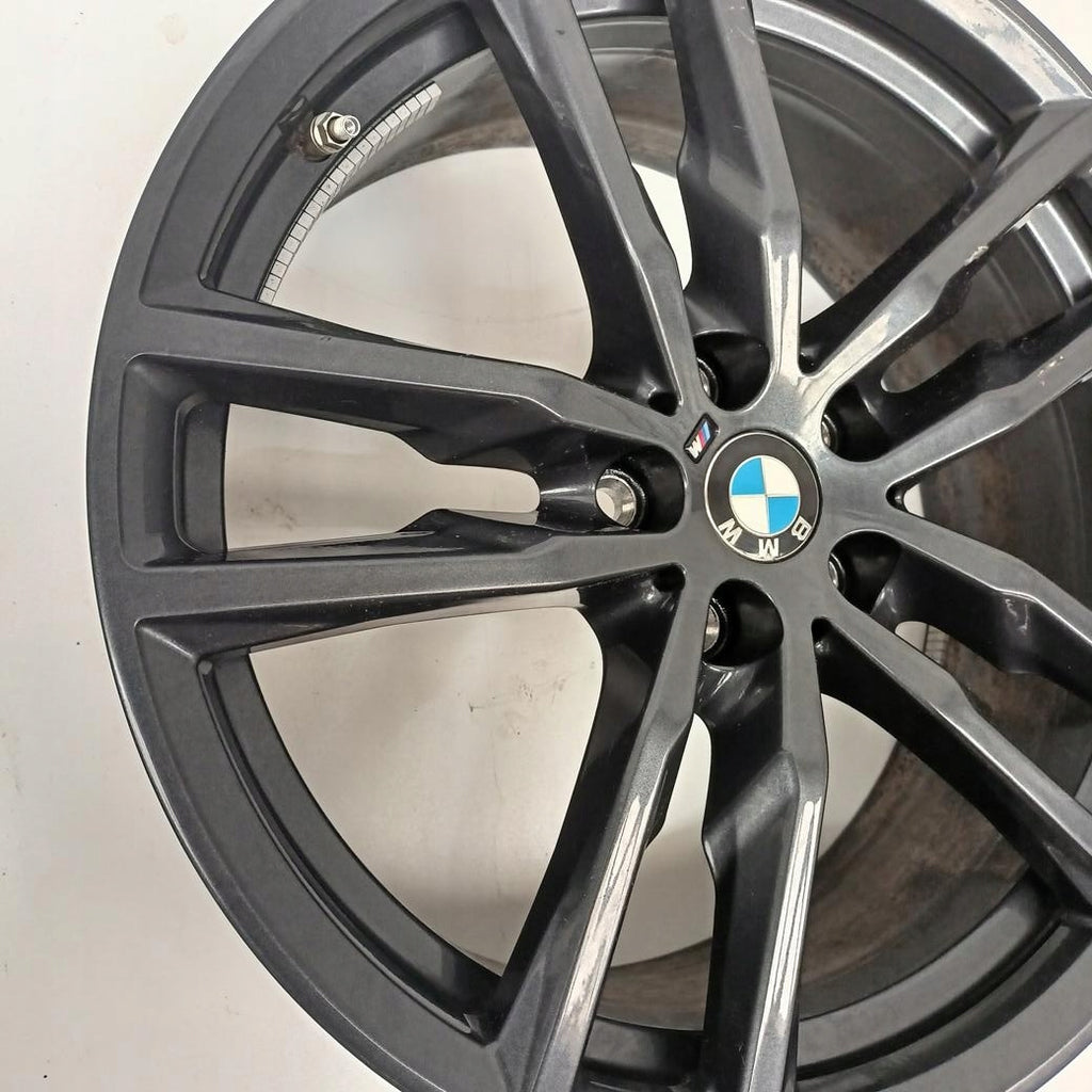 1x Alufelge 19 Zoll 7.5" 5x112 32ET Glanz Schwarz 8093921 BMW X3 G01 G02 FEL5146294892ey