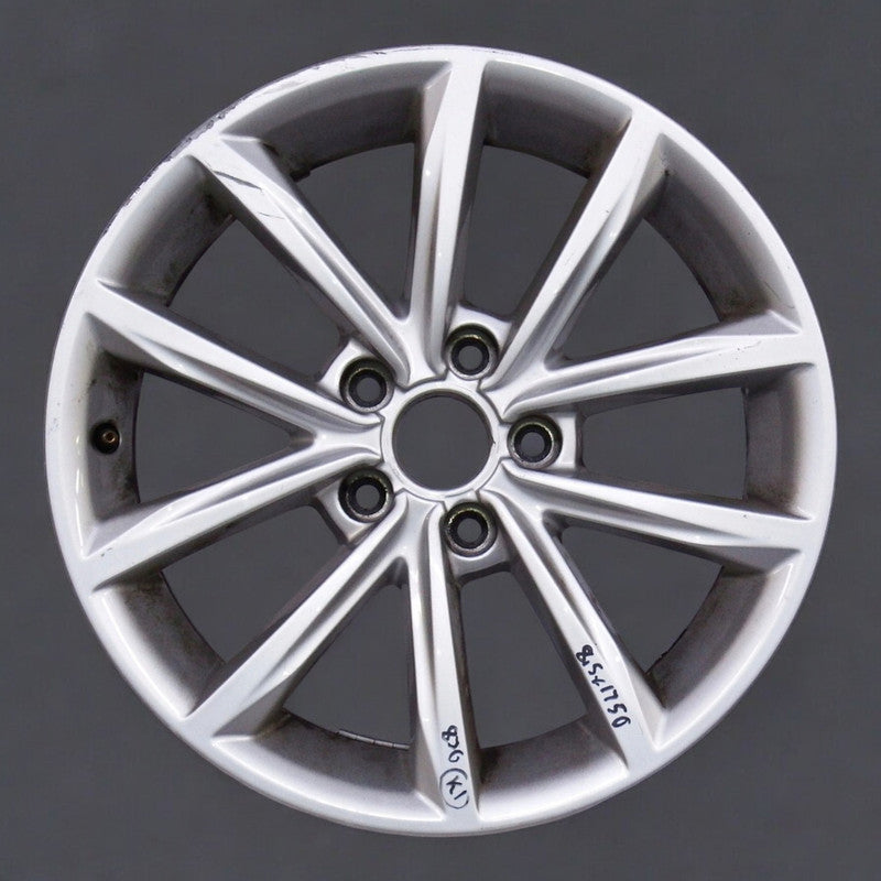 1x Alufelge 17 Zoll 8.5" 5x112 50ET Glanz Silber 8J0601025BE Audi Tt Rim Wheel