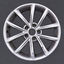 Load image into Gallery viewer, 1x Alufelge 17 Zoll 8.5&quot; 5x112 50ET Glanz Silber 8J0601025BE Audi Tt Rim Wheel