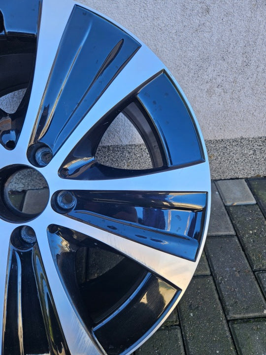 1x Alufelge 18 Zoll 9.0" 5x112 52 5ET Glanz Schwarz A2134015300 Mercedes-Benz FEL9101468545al