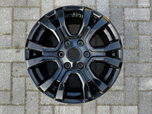 Load image into Gallery viewer, 1x Alufelge 18 Zoll 8.0" 6x139.7 55ET Glanz Schwarz JB3C-1007-R2A Ford Ranger FEL5183513739ds