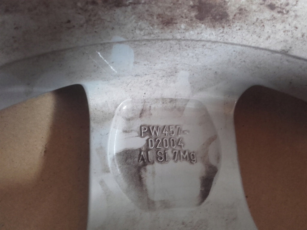 1x Alufelge 16 Zoll 7.0" 5x114.3 PW457-02004 Toyota Corolla Rim Wheel FEL5092967657zv