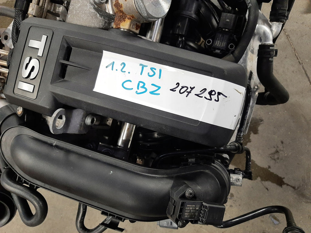 Motor Audi VW A3 CBZ 1.2 TSI 60TKm 2003 Benzin Engine Komplett