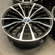 Laden Sie das Bild in den Galerie-Viewer, 4x Alufelge 18 Zoll 7.5" 5x112 25ET Glanz Silber 6883523 BMW 3 G21 G20 Rim Wheel FEL9358257539ev