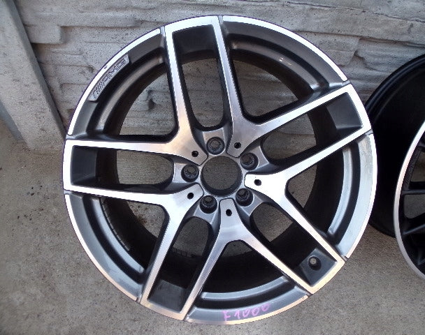 1x Alufelge 19 Zoll 9.0" 5x112 20ET A2534013100 Mercedes-Benz Glc Rim Wheel FEL1373296784hl