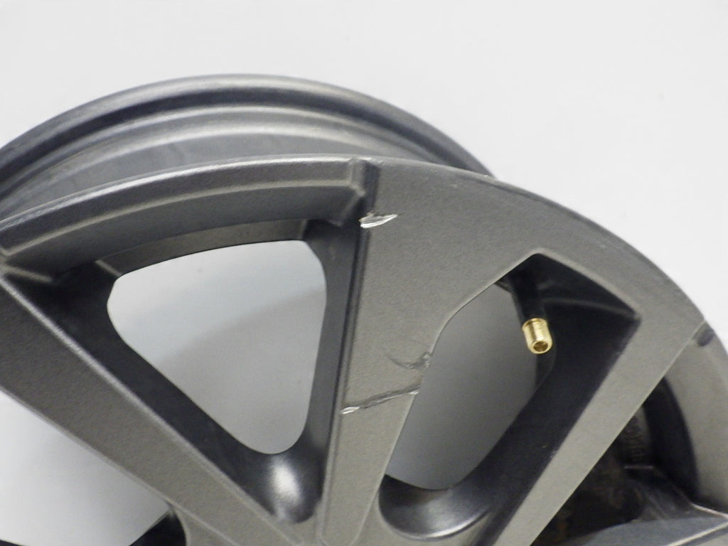 1x Alufelge 15 Zoll 6.0" 4x100 47ET Matt Grau Q0400ADE05 Hyundai I20 Iii