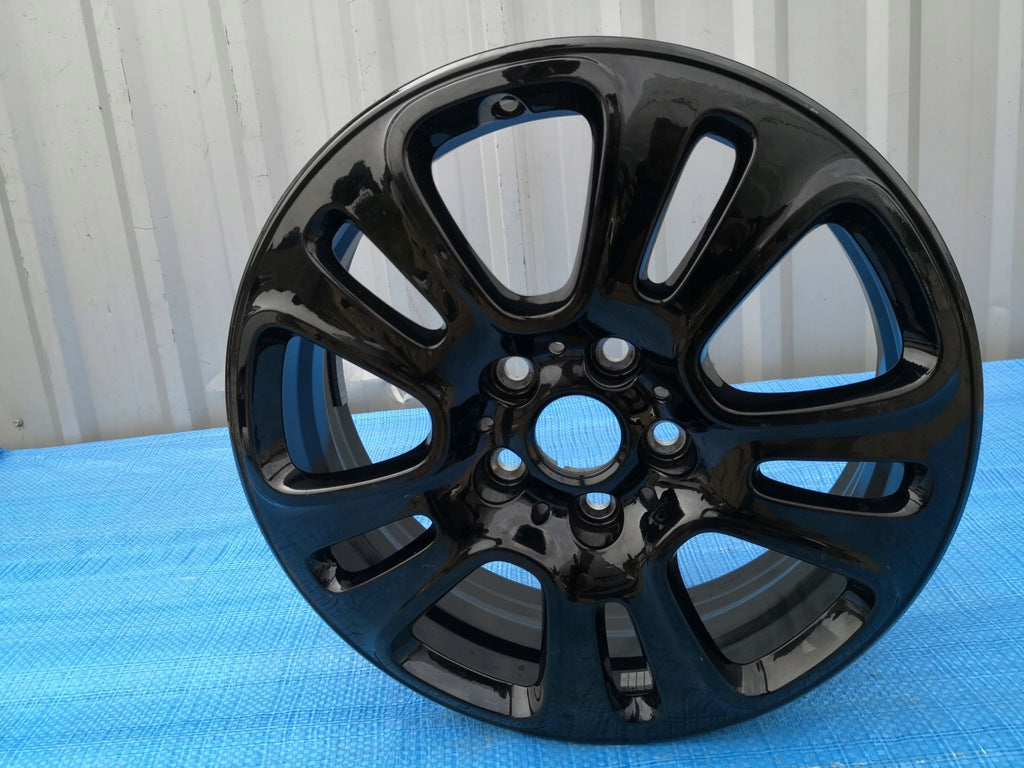 1x Alufelge 17 Zoll 5.5" 5x112 45ET Glanz Schwarz 6855119 Mini F57 F56 F55 FEL6251231183jl