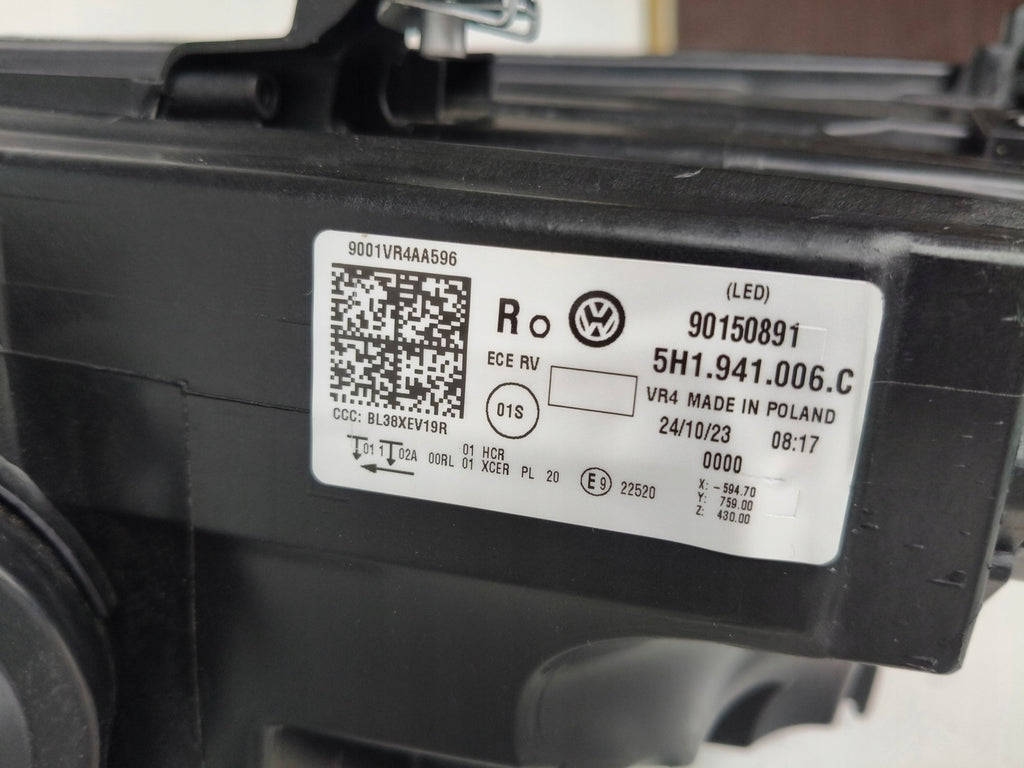 Frontscheinwerfer VW Golf VIII 5H1941006C LED Rechts Scheinwerfer Headlight SCH5128218190oo