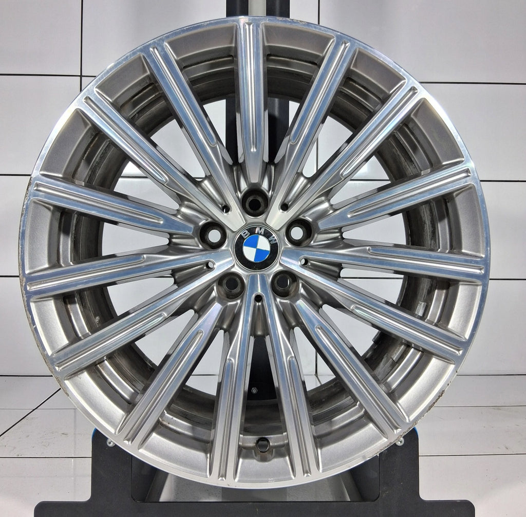 1x Alufelge 19 Zoll 8.5" 5x112 39ET Glanz Grau 6877024 BMW G32 Mg 6 Rim Wheel FEL2756724171jq