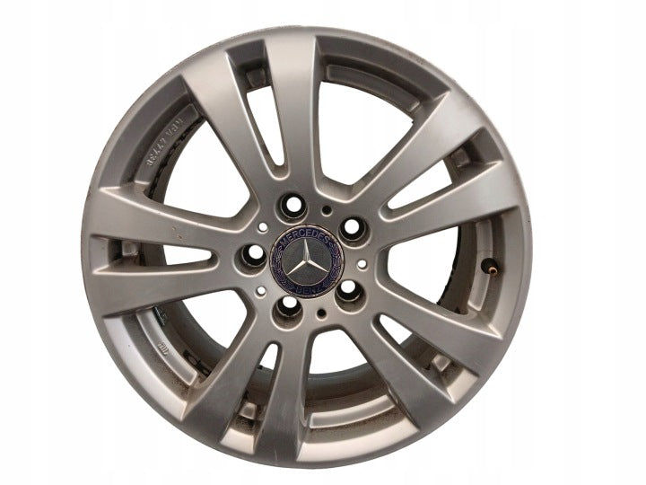 4x Alufelge 16 Zoll 7.0" 5x112 Silber LK112M8 Mercedes-Benz W204 W203 Rim Wheel FEL5893039433rn