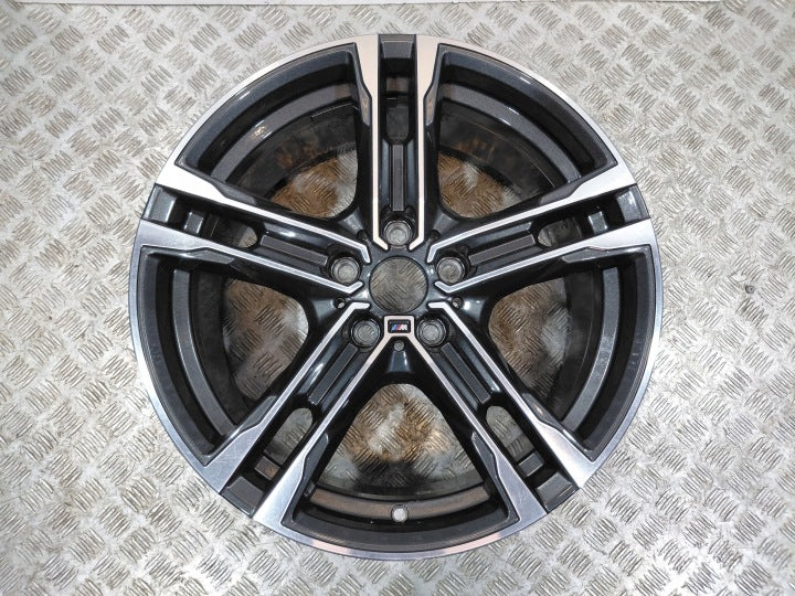 1x Alufelge 18 Zoll 8.0" 5x112 57ET Glanz Graphit 8092352 BMW F40 Mg Rim Wheel FEL8781505918lk