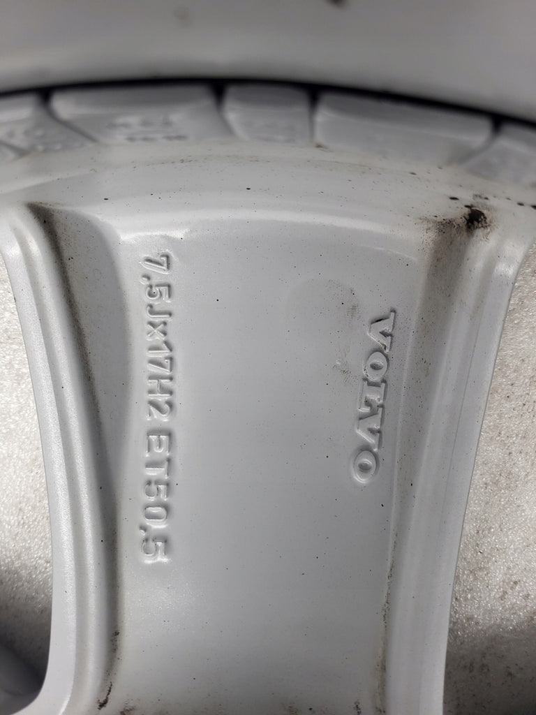 1x Alufelge 17 Zoll 7.5" 5x108 50 5ET Glanz Silber 31680565 Volvo Xc60 Rim Wheel FEL9183329750gl