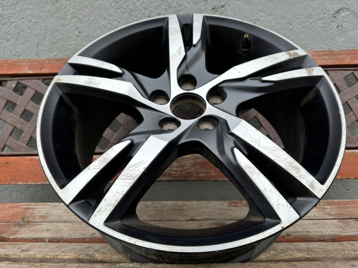 1x Alufelge 18 Zoll 7.5" 5x108 50 5ET Matt Schwarz 31445812 Volvo Xc40 Rim Wheel FEL2142608823xw