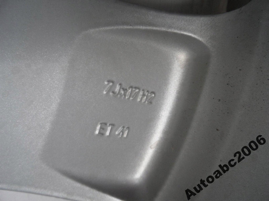 1x Alufelge 17 Zoll 7.0" 5x100 41ET 5J7601025B Skoda Fabia II Roomster 5j7