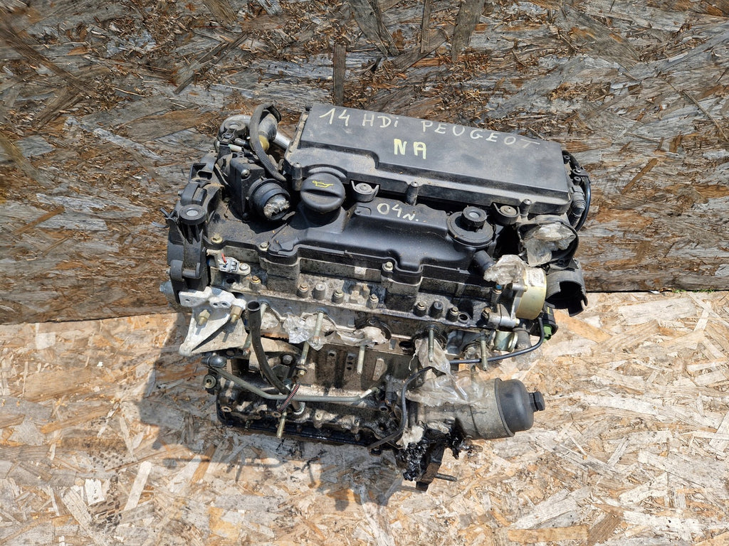 Motor Peugeot 1007 10FD65 8HZ 1.4 HDI 68PS 50kW Diesel Engine Unkomplett